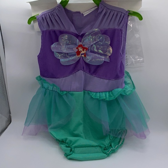 Disney Baby Ariel Infant Toddler Girls 2 Piece Halloween Costume 12-18 Months - Picture 6 of 13